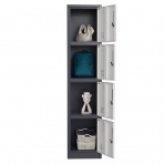 4-tier locker, 4 doors 1820*380*500