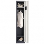 1-door locker 1820x400x500, RAL7035