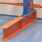 Ulokehylly 1-puolinen 3-pylväinen/12 uloketta 3000Hx3000Lx600S