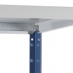 Starter bay 2100x1000x300 200kg/shelf,5 shelves, blue/Zn