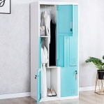 Z-locker, 4 doors 1820x800x450, RAL7035 Knocked Down