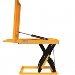 Saksinostopöytä 850x1300 mm/1000 kg sähköhydraulinen Kallistuva taso
