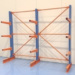 Set 3 L-Posts+12 Cantilevers 3000Hx3000Wx800, 5 levels