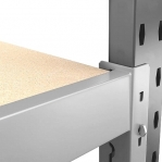 TYRE RACK with wheels 2100x1950x500, 2 levels for tyres + 1 level with chipboard