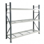 Starter bay 2100x1800x500 480kg/level, 4 levels with mesh deck