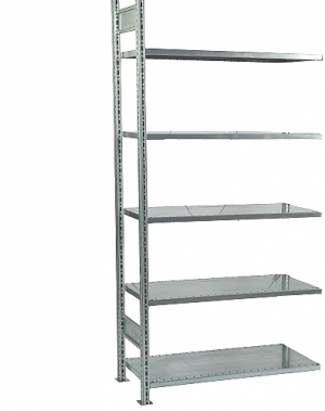 Extension bay 2500x1000x500, 6 shelves used Schäfer