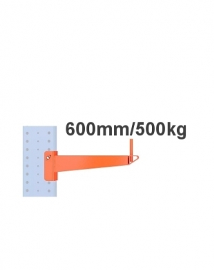 Uloke 600 mm/500 kg oranssi STRONG