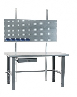 Workstation 1500x800 with steel top