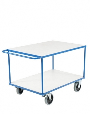 Shelf trolley 2 shelves 1150x700x875mm, 500kg