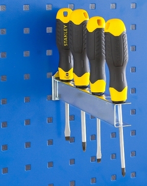 Screwdriver holder, 7 holes 220 mm