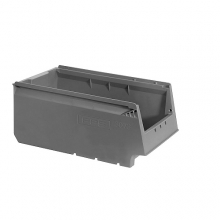 Modular bin 350x206x150mm grey